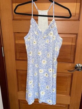 Socialite Blue w 🌼 Slip Dress.  Size M.  NWOT.
